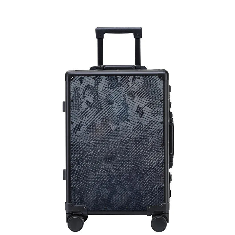 Real Carbon Fiber Check-In Luggage - Army