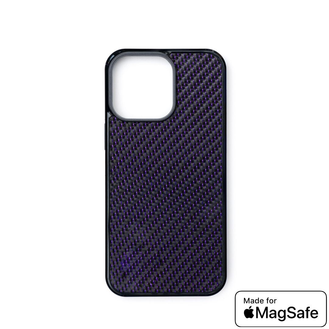 iPhone ClassicArmor™ - Purple Carbon with MagSafe