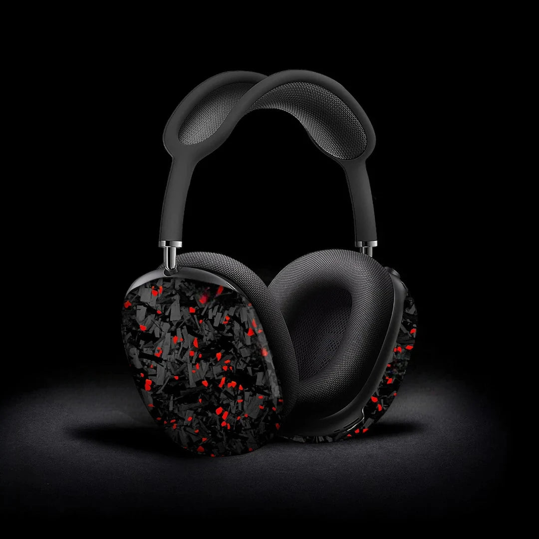 AirPods Max Case - Red Forged Carbon