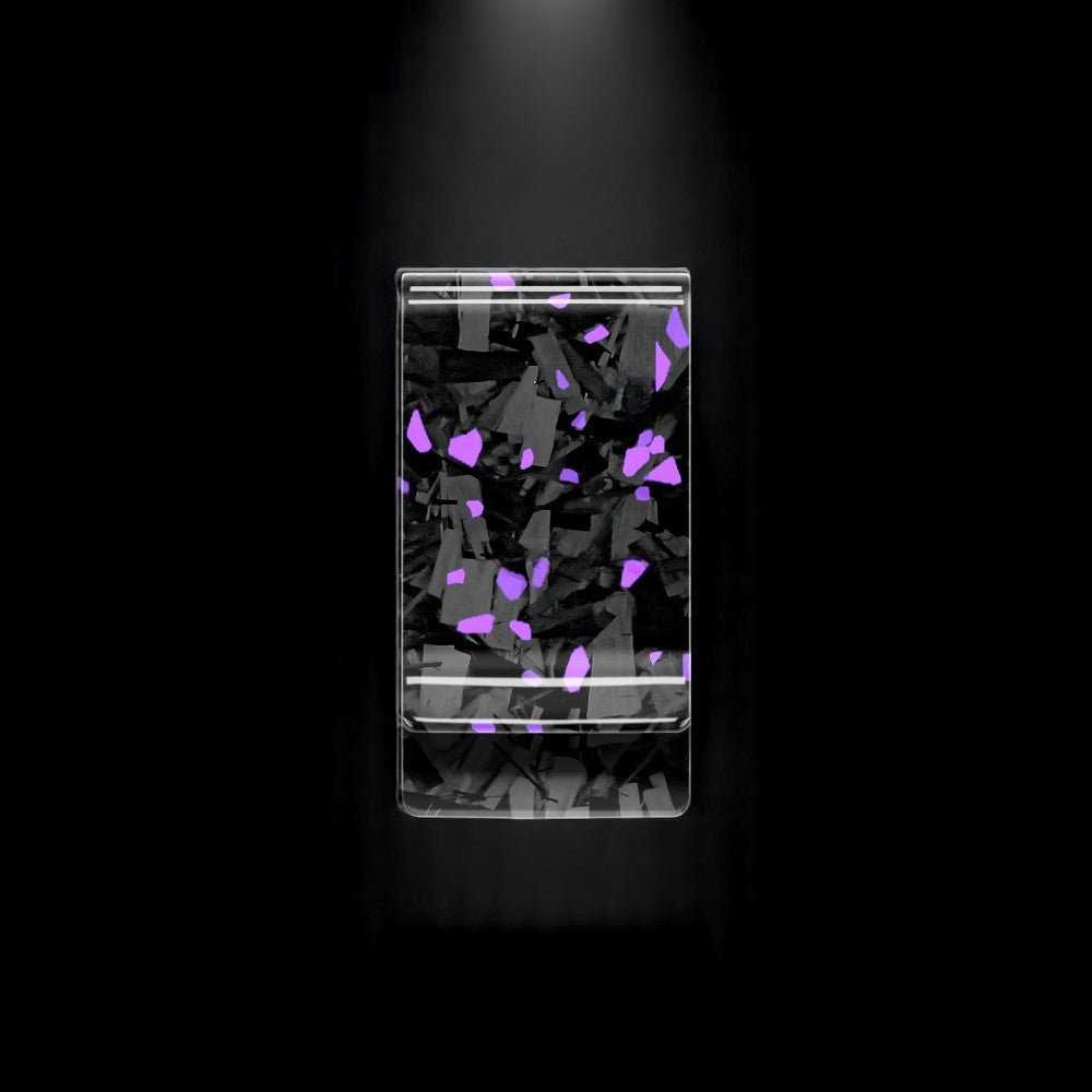 Cash Clip | Purple Forged Carbon